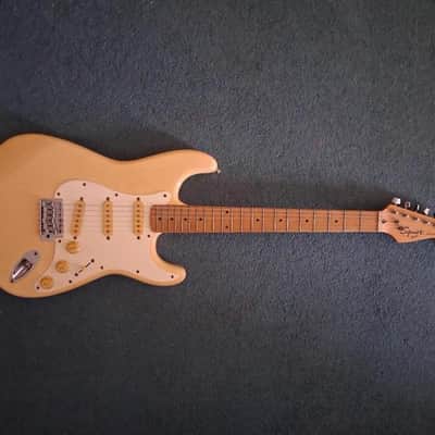 1994 Squier Stratocaster Bullet Series Vintage "Natural Cream Patina" image 20