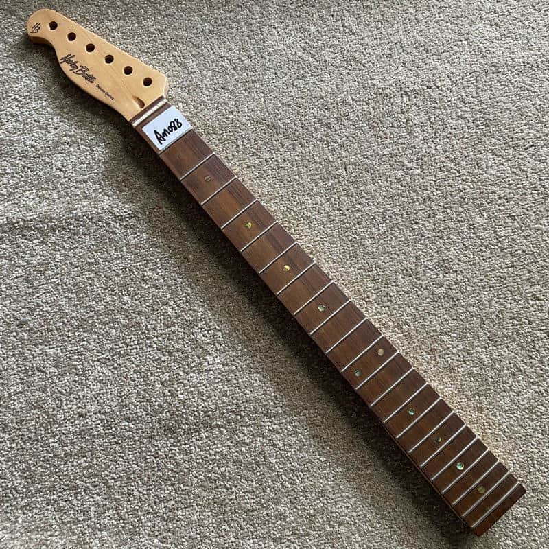 Maple Wodo Harley Benton Lefty Guitar Tele Style Neck, Rosewood Fingerboard 22 Frets image 1