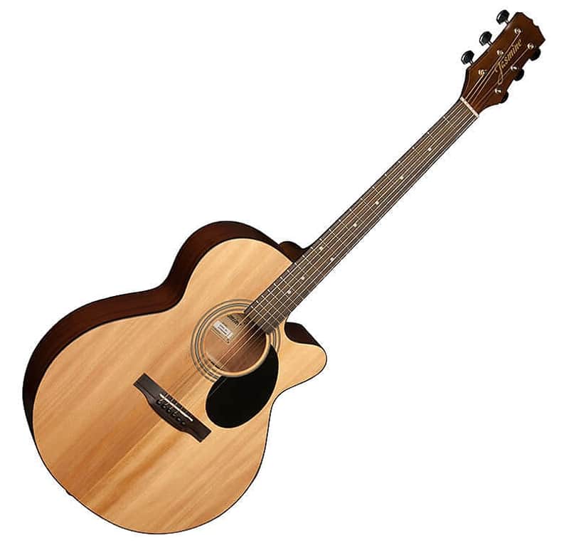 Jasmine S34C Grand Orchestra Spruce Top Nato Neck Rosewood Fingerboard 6-String Acoustic Guitar image 1