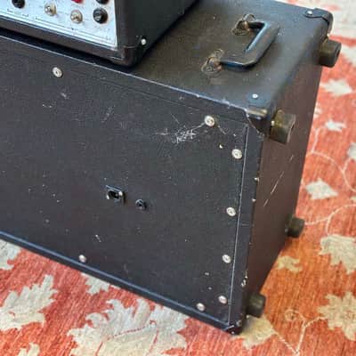 1970s Strauss Minuet Valve PA Head & Speakers image 10