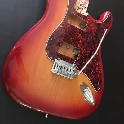 Strat body Mid 1970s Red burst image 2