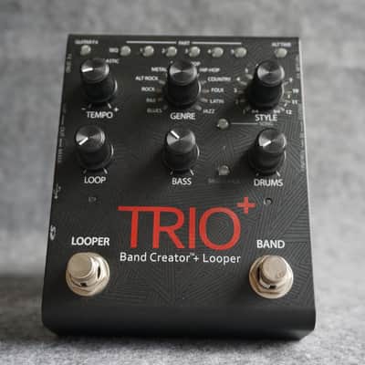 DigiTech TRIO Plus Band Creator + Looper 2010s - Black image 1