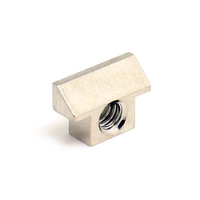 6 brass Saddles for ABR style Tune-O-Matic bridge Nickel image 2