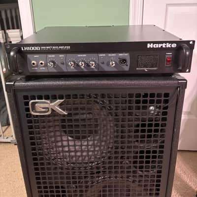 Hartke LH1000 1000-Watt Bass Amp Head 2008 - Present - Black image 1