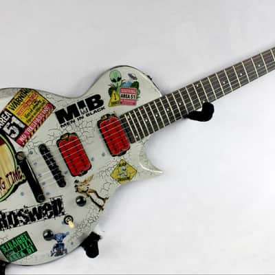 Custom Painted, Upgraded and Relic'ed ESP LTD EC-10 Electric Guitar image 6