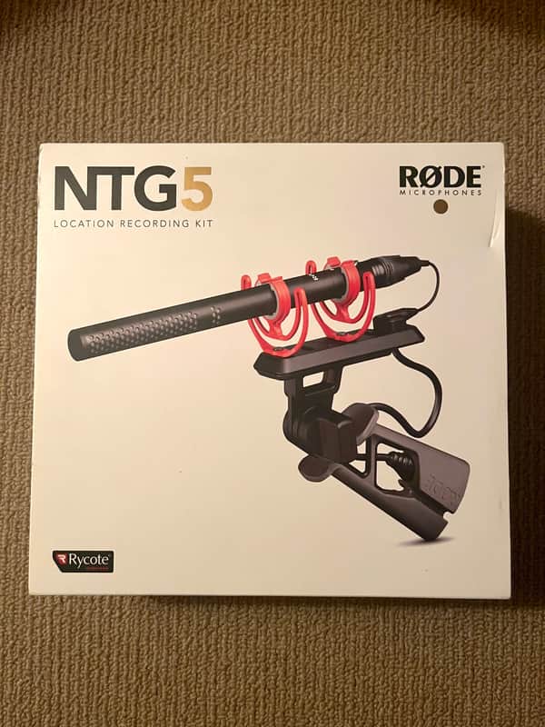 RODE NTG5 Location Recording Kit COMPLETE w/ Box Rycote **EXCELLENT CONDITION**