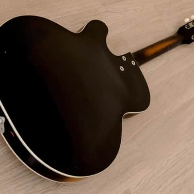 1963 Harmony Rocket H54 Vintage Electric Guitar Sunburst w/ DeArmond Gold Foils image 17