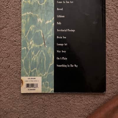Nirvana Nevermind Album Guitar Tab Book image 2