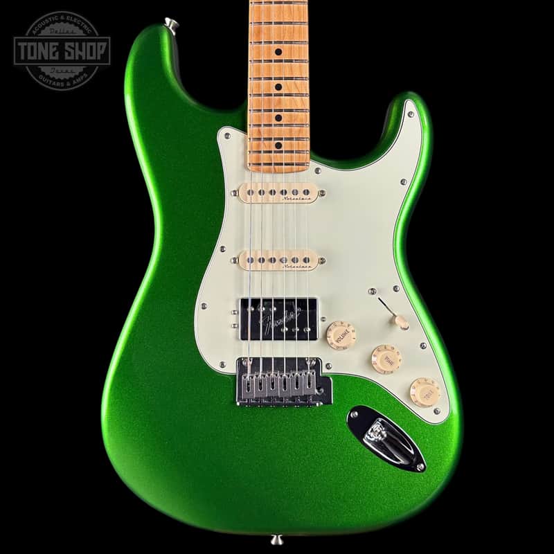 Used 2021 Fender Player Plus Strat HSS Cosmic Jade w/bag TSU24183