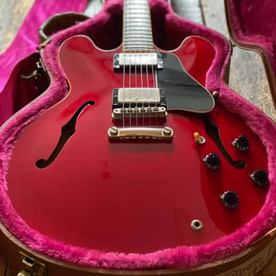 Gibson Vintage 1996 ES 335 Dot Figured Cherry Red w/ Orig. HSC image 1