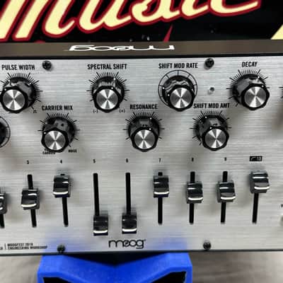 Moog Spectravox Semi-Modular Analog Synthesizer with Power Supply + Soft Case 2019 - Limited Moogfest 2019 Engineering Workshop Edition image 10