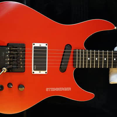 Steinberger GM5T 1987-88 Newburgh USA RED w/Transtrem System imagen 5