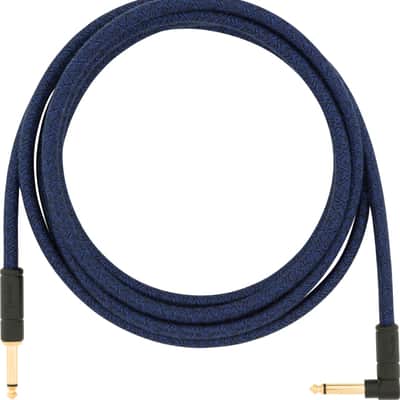 Fender® Festival 10' Angled Festival Instrument Cable, Pure Hemp, Blue Dream image 4