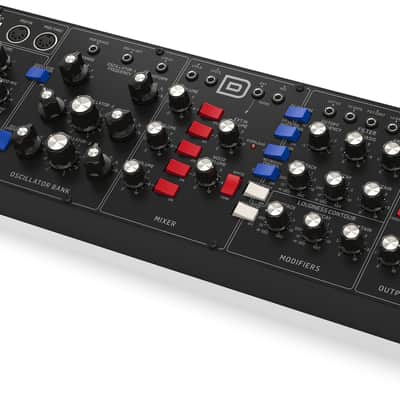 Behringer Model D Authentic Analog Synthesizer with 3 VCOs, Ladder Filter, LFO and Eurorack Format image 3