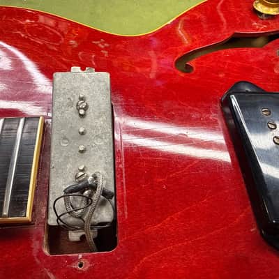 Vintage! 1963 Gibson ES-330 Semi-Hollow Electric Guitar Cherry Red + OHSC image 23