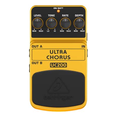 Behringer UC200 Stereo Chorus Effects Pedal image 1