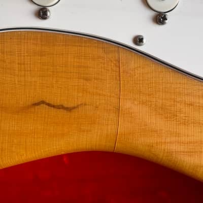 Fender Stratocaster Hardtail 1974 Maple Fretboard 1973 - 1977 - Natural image 5