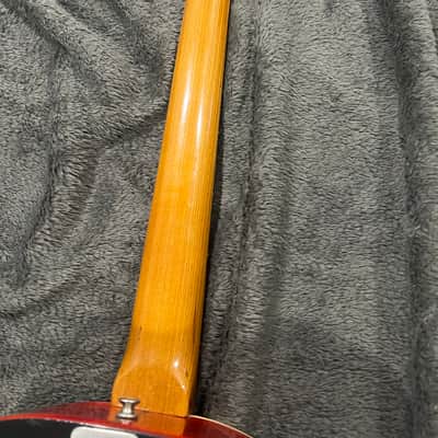 Framus Studio 5/51 vintage 1971 - Red burst hollowbody image 8