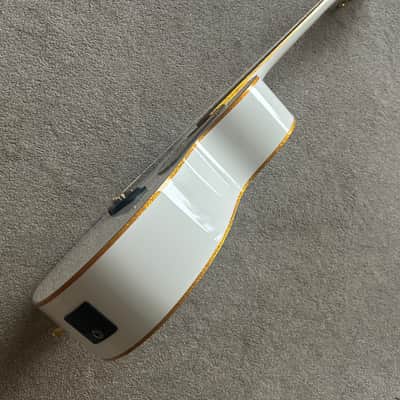 Gretsch G5021WPE Rancher Penguin Parlor Acoustic/Electric Guitar with Fishman Pickup System 2017 - White image 11