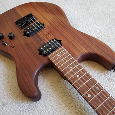 Suhr Classic Custom  Koa with Solid Pau Ferro Neck image 13
