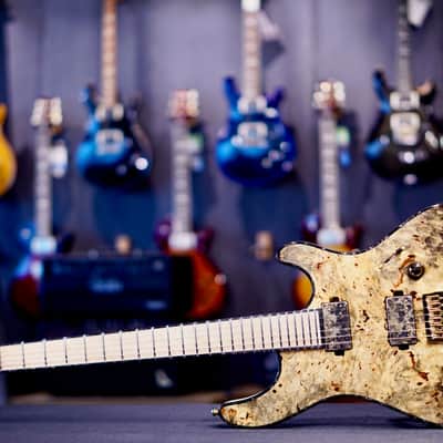Mayones Regius 6 Buckeye Burl Trans Natural Gloss RF2606302 image 2