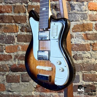 Custom Kraft / Guyatone LG *EARLY* Ibanez MO.1830 Jet King MIJ Electric Guitar (1950s - Sunburst) image 5