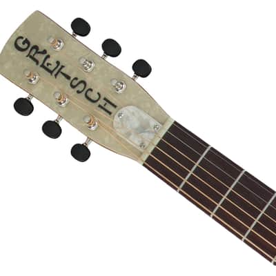 Gretsch G9200 Boxcar Round-Neck Mahogany Body Resonator Guitar - Natural image 4