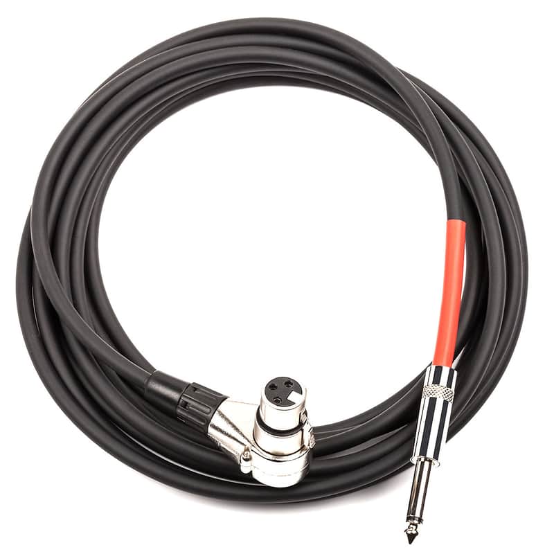 ddrum 6999-RA Right Angle XLR to 1/4" Drum Trigger Cable image 1