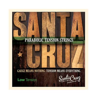 Santa Cruz Parabolic Tension Acoustic Guitar Strings Low Tension image 2