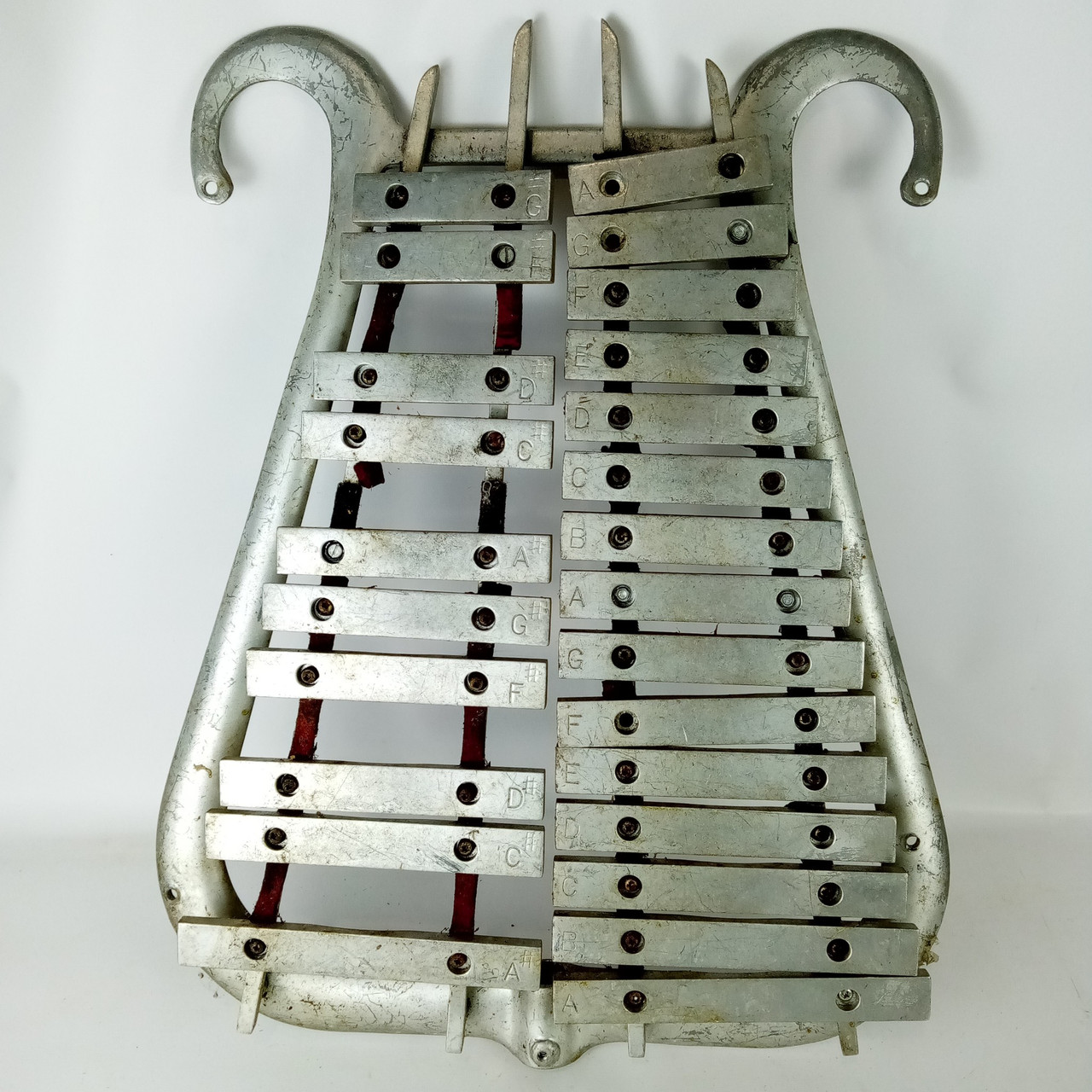 Ludwig Marching Bell Lyra Glockenspiel Xylophone Vintage 60s Script Percussion* — main photograph