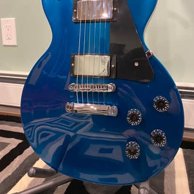 Gibson Les Paul 120th Anniversary with EMG Pickups 2014 Green/Blue/Teal Flip Flop image 2