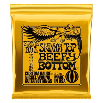 Ernie Ball 2216 Nickel Wound Skinny Top Beefy Bottom Slinky 10-54 image 3