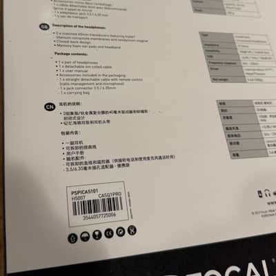 Focal Spirit Professional Headphones 2010s - Black image 15