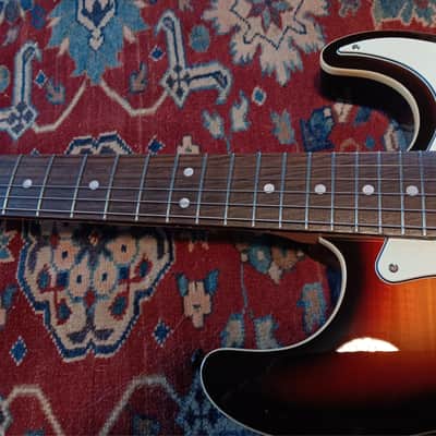 Fender Limited Edition Made in Japan Aerodyne Classic Stratocaster with Flame Maple Top 2019 - 3-Color Sunburst image 7