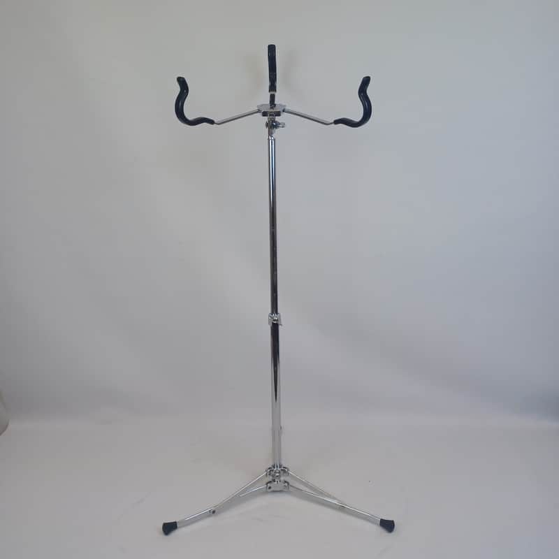 Ludwig WFL Atlas Flat Base Snare Drum Stand#1363 Mickey Mouse Chrome Flush OG50s image 1