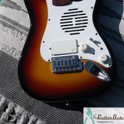 Late 90's Fender ST-Champ Mini Stratocaster MIJ with Built In Speaker - Pro Set Up w Perfect Frets/Action/Intonation! image 4