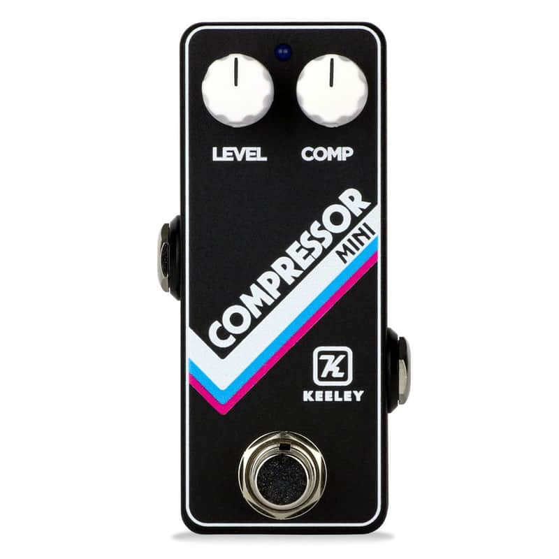 Keeley Electronics Compressor Mini Pedal Black Neon image 1