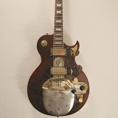 Tony Cochran Guitars Custom #50 "Lidia" 2015 - Aged Leather & Chrome image 13