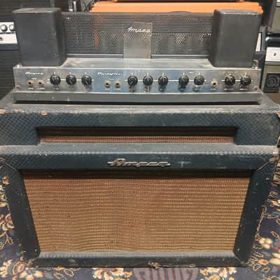 1965 Ampeg B-12XT Portaflex 2-Channel 50-Watt 2x12" Fliptop Guitar Combo Original Jensen Concert Speakers Serviced image 1