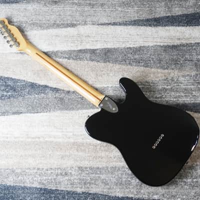 2013 Fender Japan TN72-LH Telecaster Thinline Left-Handed Black MIJ image 3