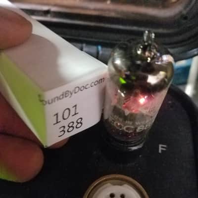 Telefunken 6DJ8 AT1000 Weak Vacuum Tube <> bottom ECC88 dual triode 1959-1972 image 4
