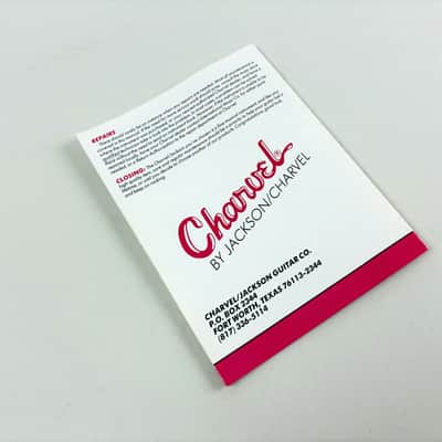 Charvel-Jackson Owner's Manual (1990) image 3