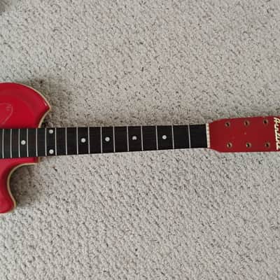 1964 Airline Supro Res-o-glass Husk Vintage Cool! Rare Excellent neck and frets, Luthier parts project restoration 1960s 60s 64 image 5