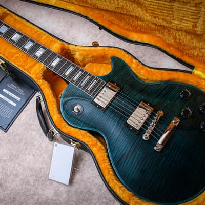 GIBSON USA Custom Shop Special Order Les Paul Axcess Custom Widow "Peacock Blue" (2026) image 1