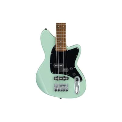 Ibanez Talman Bass Standard TMB35 5-String Electric Bass Guitar, Jatoba Fretboard, Mint Green image 4