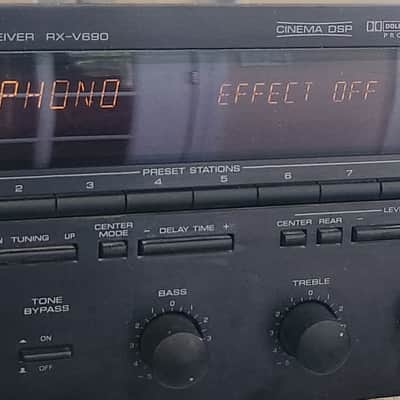 Yamaha Yamaha RX-V690 Audio Video Receiver (1993-95) 1993 - Black image 2