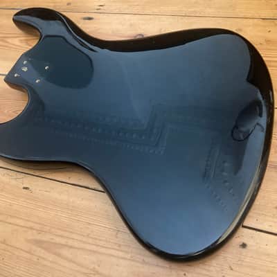 1970s Vintage Hohner Japan Jazz Bass Guitar Body Roadworn image 10