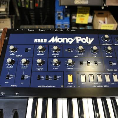 Korg Mono/Poly 1980s - Blue image 3