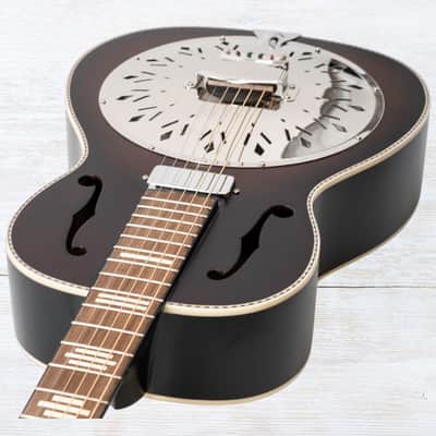 Recording King RPH-R2-E-BRB - Satin Brownburst | Reverb Canada