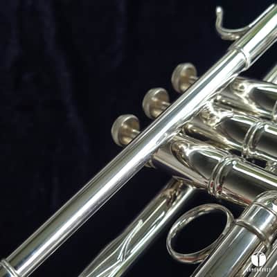 Immagine Bach Stradivarius C 180SL- 229 Chicago large lightweight trumpet case mouthpiece  gamonbrass - 14